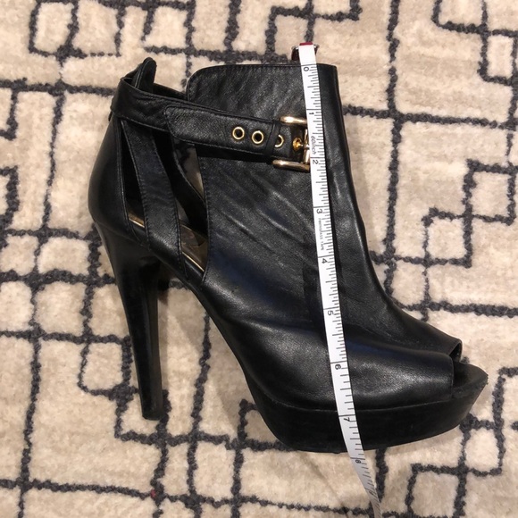 Platform open toe booties - Picture 8 of 8